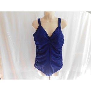 Gabar Swim Suit Women's One Piece Purple Bathing Suit Size 16